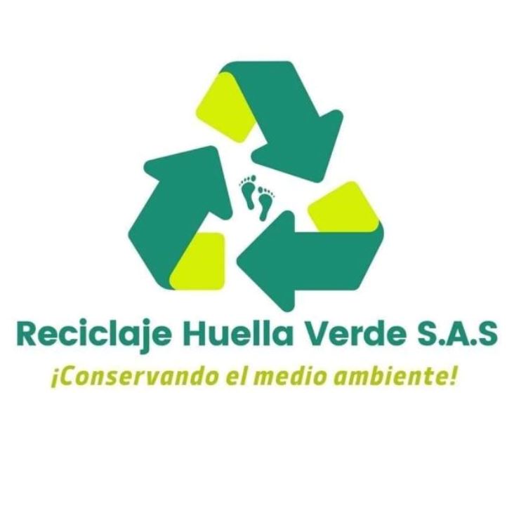 Reciclaje Huella Verde Logo